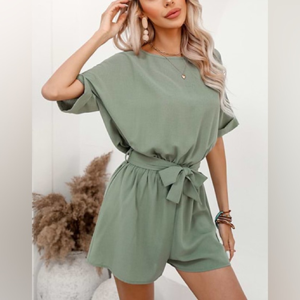 Cupshe boat neck romper